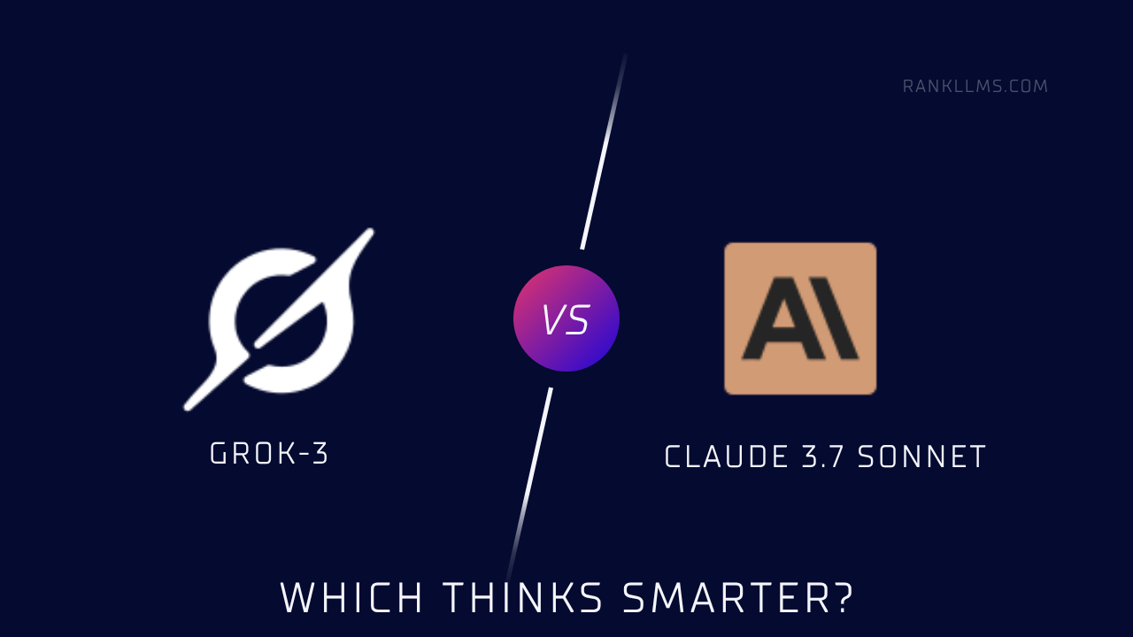 Grok-3 vs Claude 3.7 Sonnet – Which Thinks Smarter? Complete 2025 Comparison