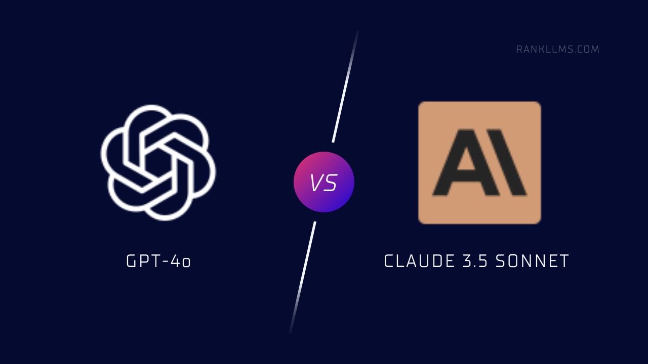 GPT-4o vs Claude 3.5 Sonnet