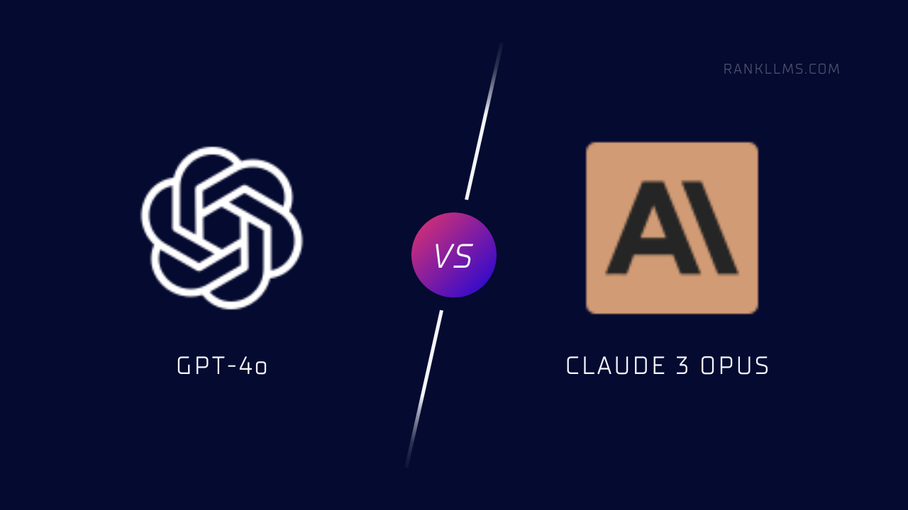 GPT-4o vs Claude 3 Opus